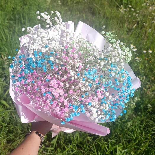 Букет из гипсофилы