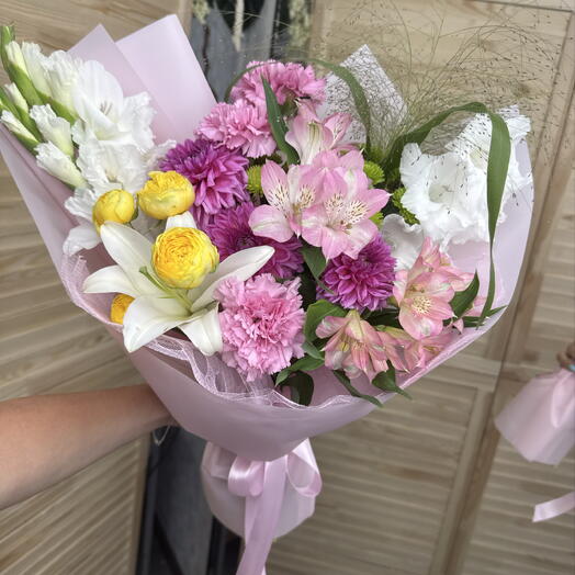 Букет «Сияющая Любовь»🌸
