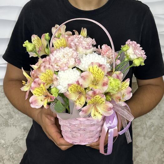Корзинка микс «С Любовью»🌸🌿