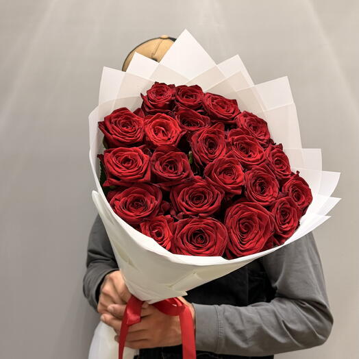 Букет из 21 розы ♥️♥️♥️