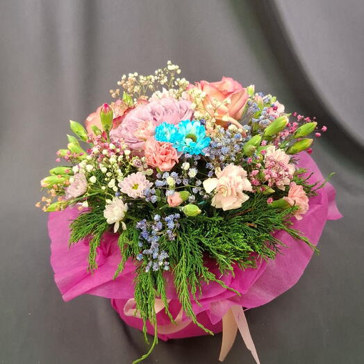 Малиновый тортик цветов 💐