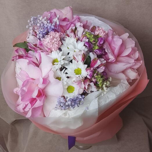 Розовый букет🩷🌸