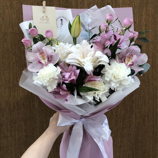 Букет цветов «Притяжение»💜