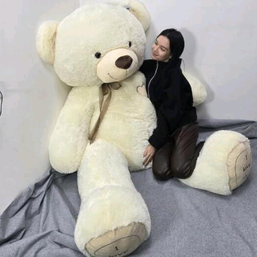 Игрушка медведь гигант 2 м🐻❄️🤍