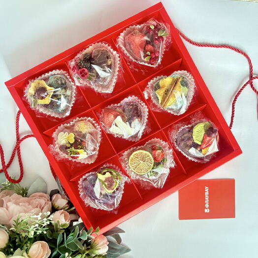 🌹Премиум набор чайных бомбочек🌹подарок любимой девушке /подарок учителю/подарок маме/подарок на день рождение/