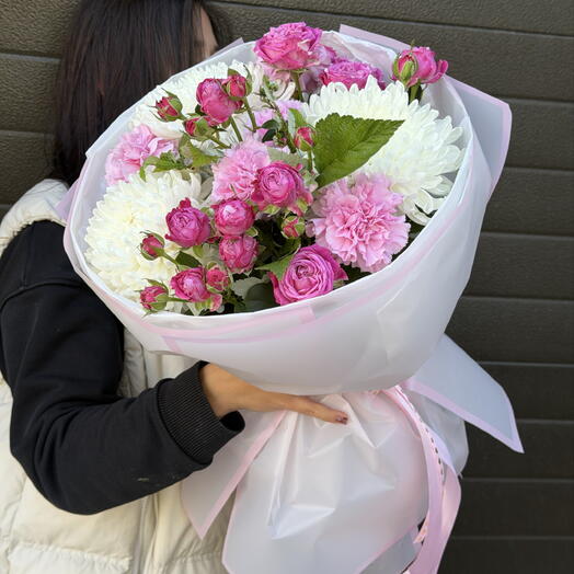 Нежный букет для неё 🌸