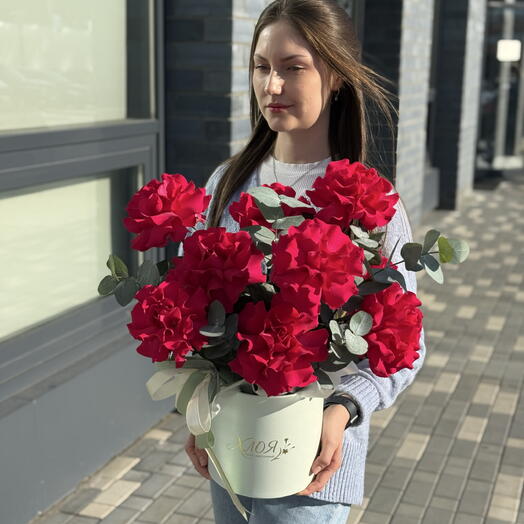 Французская Роза в коробке