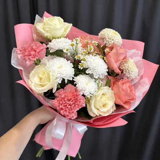 Малиновый букет 🌸