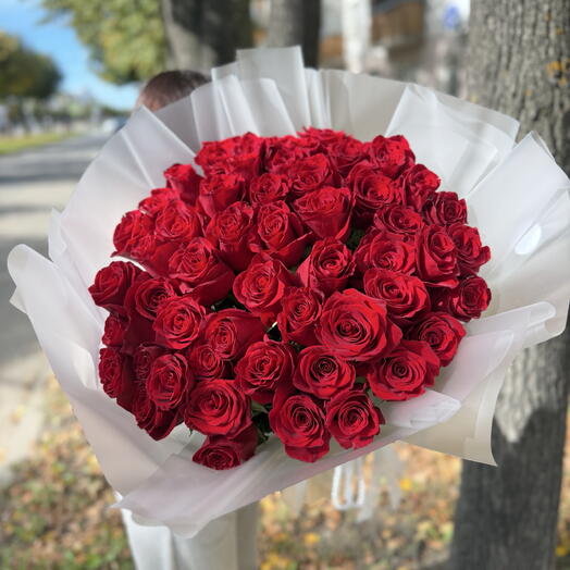 Букет из 51 розы 🌹😍