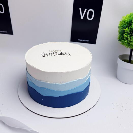 Торт Happy Birthday в подарок мужчине