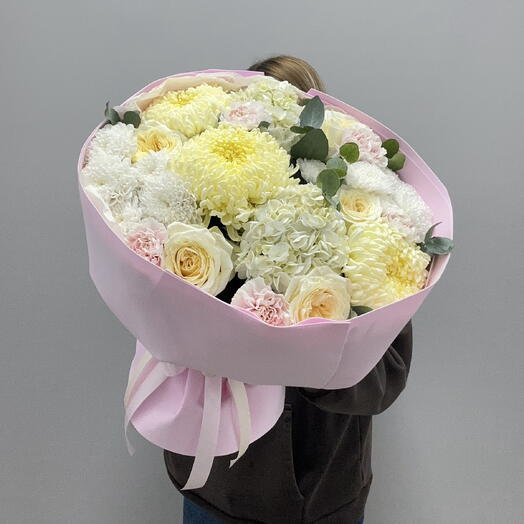 Авторский букет «Зефир» 🌸