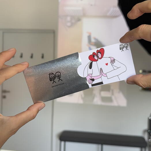 Certificado de regalo en Autorretrato con cambio de fondo