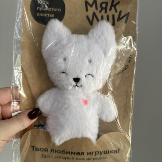 Игрушка песец мякиш (размер 13х24)