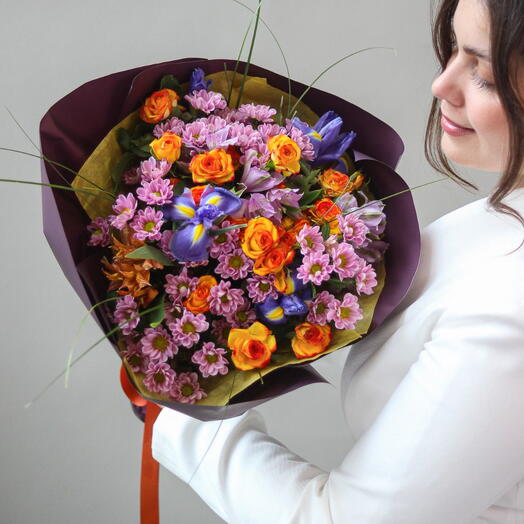 Яркий букет