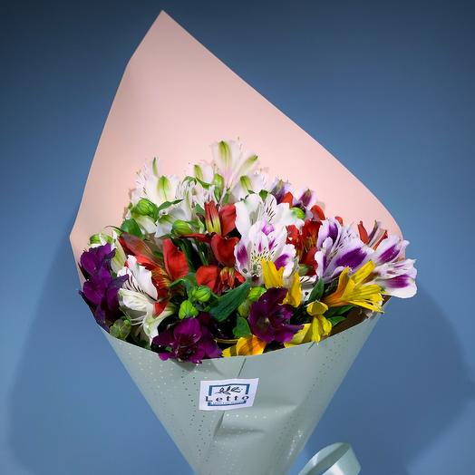 Букет альстромерий