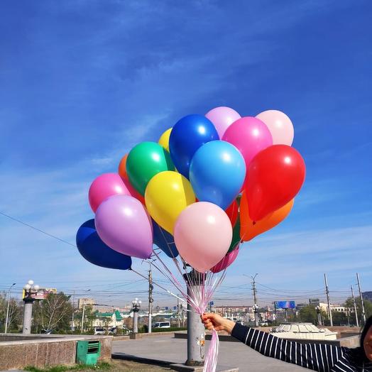 33 радужных шара