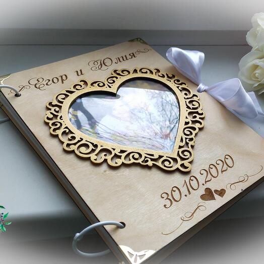 Фотоальбом "Ажурное сердце*