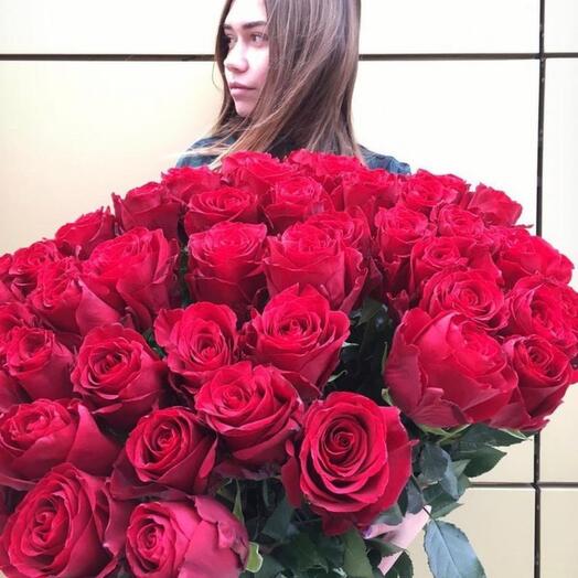 Букет из 51 розы