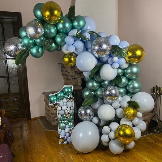 Globos de Cumpleaños, 202 piezas