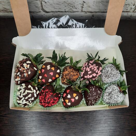 Fresas cubiertas de chocolate