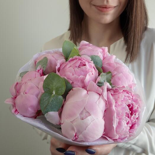 Ramo de piones de Sette Peonie