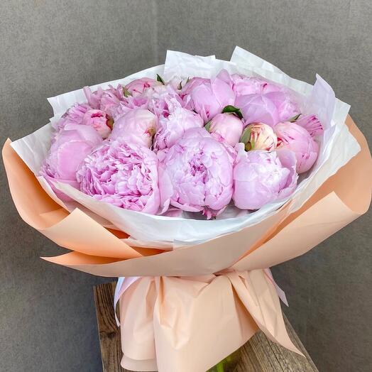 ✅ 19 peonies