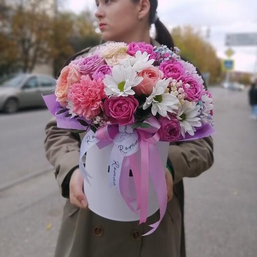 Flowers in a box