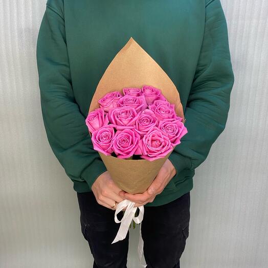 Bouquet of pink roses