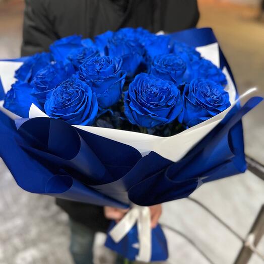 Ramo con rosas Azules
