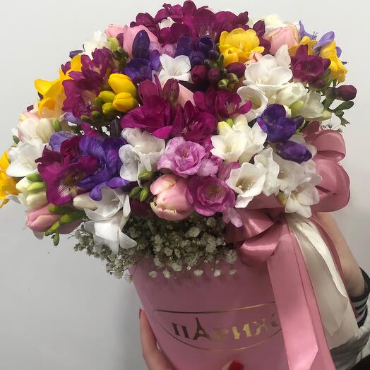 Flowers in a box
