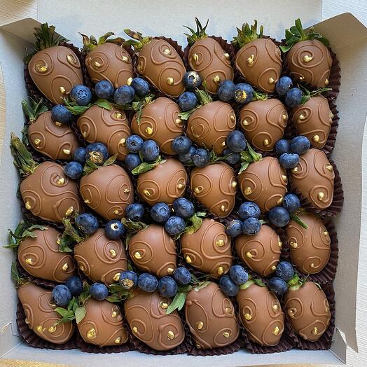 Клубника в бельгийском шоколаде 25-30 шт🍓