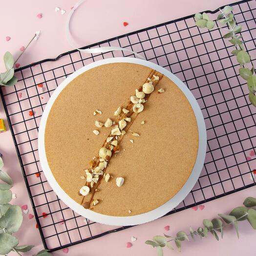 Pastel de mousse Avellana-chocolate