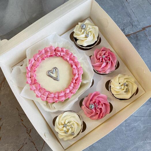 Бенто + шоколадные капкейки 🧁