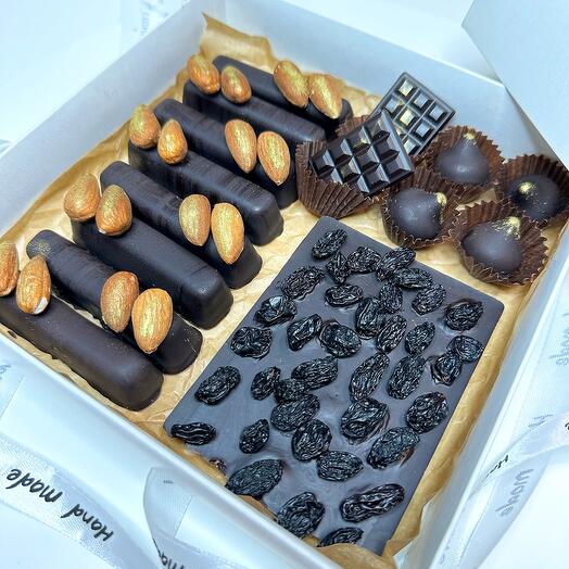 Vegan шоколадные конфеты  без лактозы, сахара и глютена