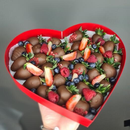 Chocolate-covered strawberries
