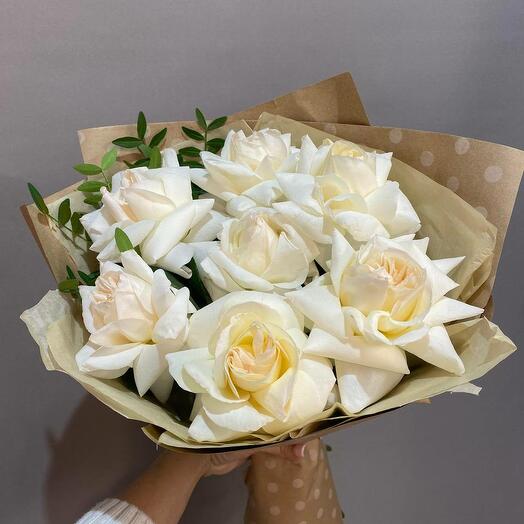 Белые розы Вайт охара White O hara