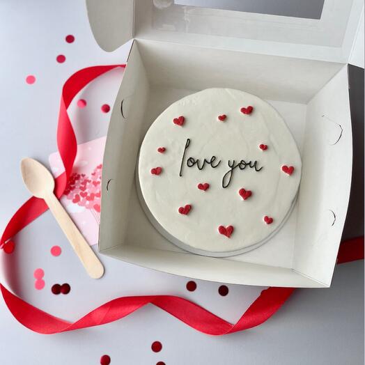 Торт 750-850г «love you»
