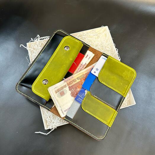 Лонгер из натуральной кожи