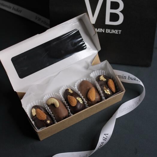 Финики в бельгийском шоколаде