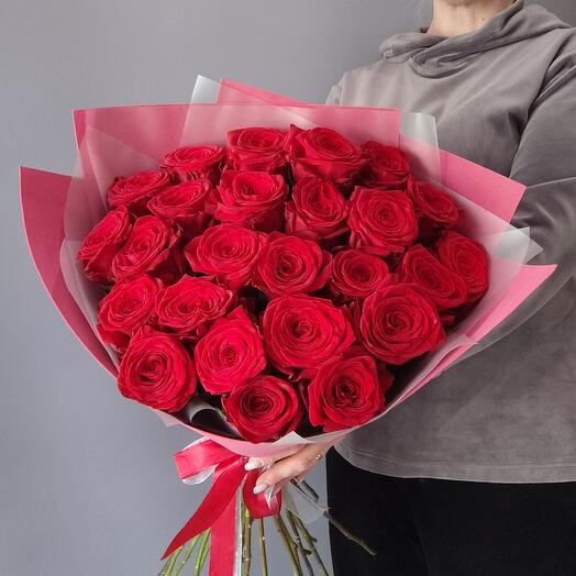 Ramo de rosas rojas