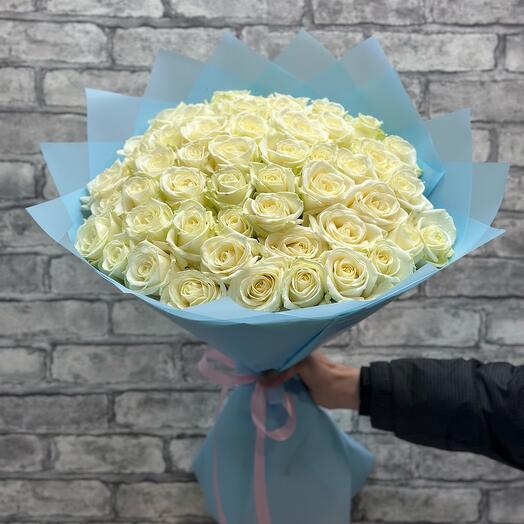 51 white roses