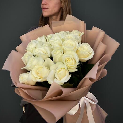 Rosas blancas 19PCS