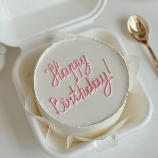Бенто Happy birthday pink