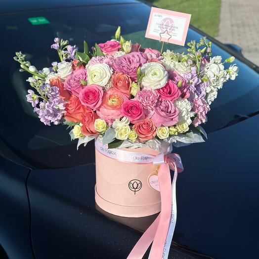 Flowers in a box