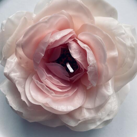 Свеча Бутон пионовидной розы