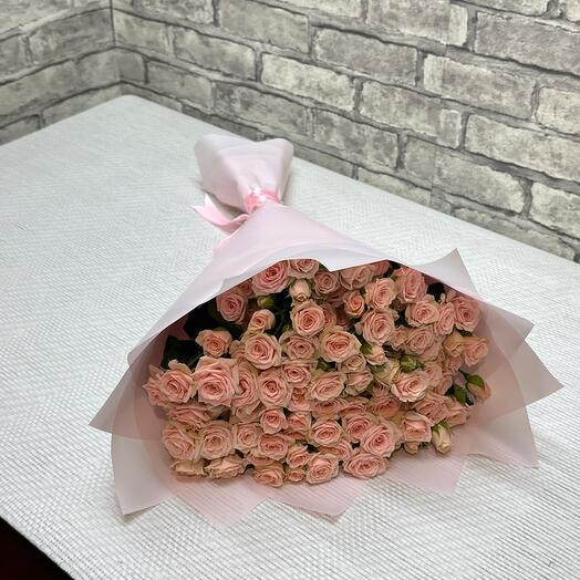 Роза кустовая 19шт