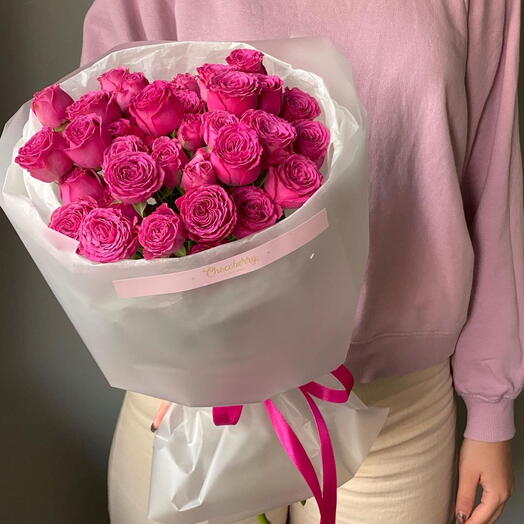 Mademoiselle Charme  💐🦄🍀 из очаровательных пионовидных кустовых роз