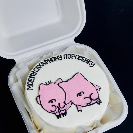 Bento cake for My Sugar Pig