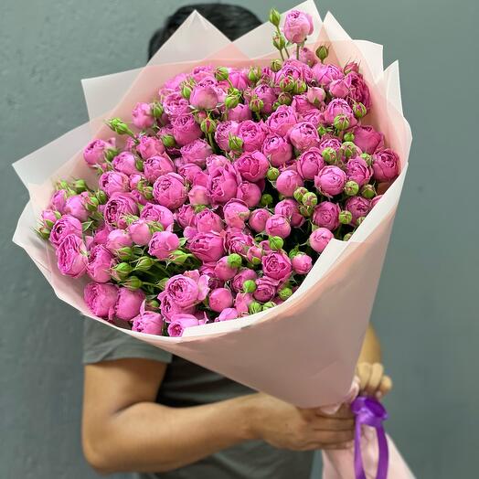 Шикарный букет из Мисти баблс