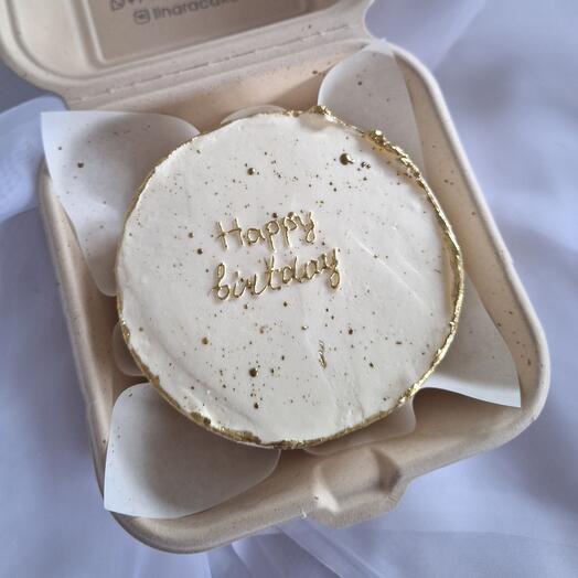 Бенто-торт "Happy birthday" в подарок на день рождение